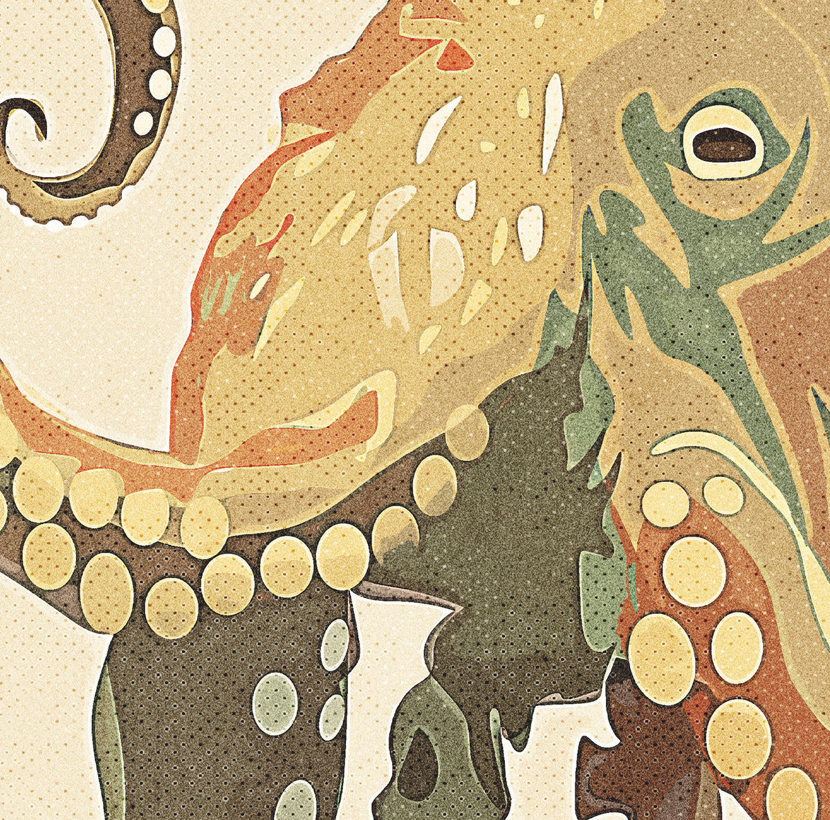 Outstretched Octopus