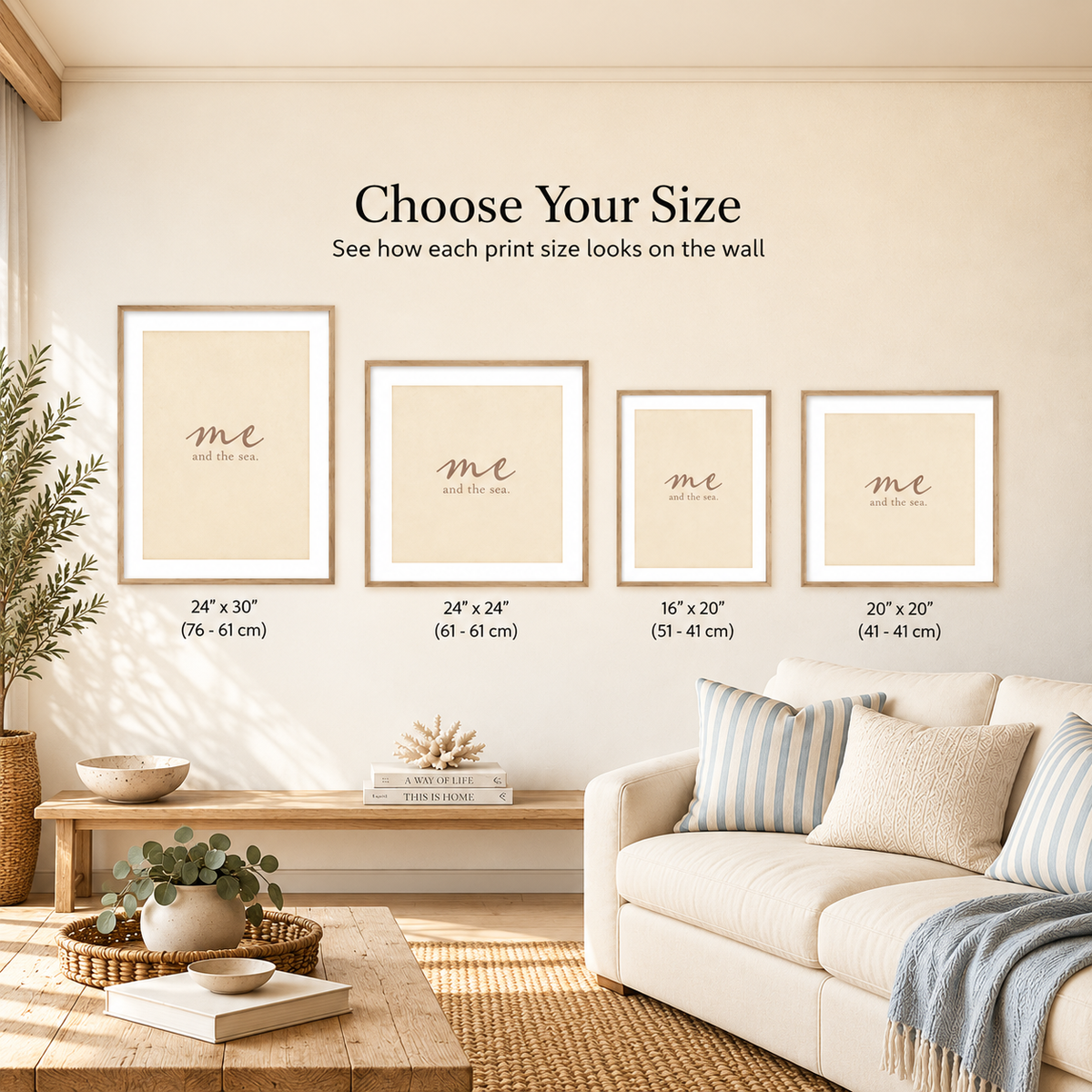me and the seas size chart for sandbar studio